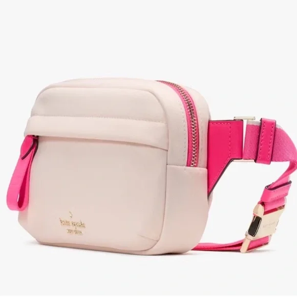 New Kate Spade Colorblock Chelsea Nylon Belt Bag